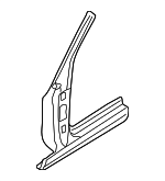 41218228228 - Body: Hinge Pillar for BMW: 323i, 325i, 325xi, 328i, 330i, 330xi Image