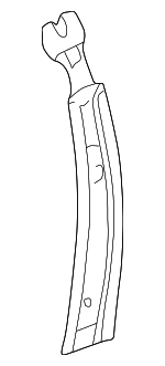 41218253750 - Body: Pillar Reinforced for BMW: 323i, 325i, 325xi, 328i, 330i, 330xi Image