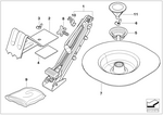 71106781144 - : Wing Nut for BMW Image
