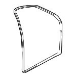 4B0831721E - Body: Door Weather-strip for Audi Image