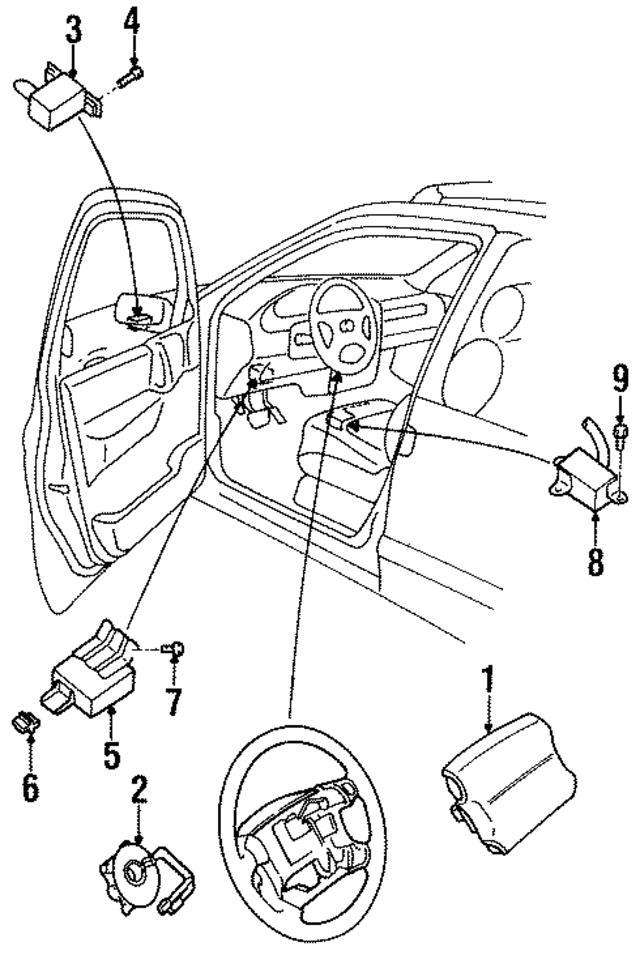 114100321 - Electrical: Diagnostic Unit Bolt for Nissan Image