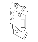 65669TBA305ZZ - Body: Bumper Bracket for Honda: Civic, Insight Image