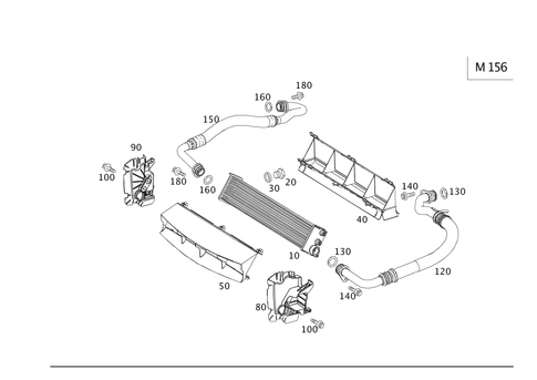 Oil Cooler for 2011 Mercedes-Benz E 550 #0