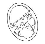 16869214 - Steering: Steering Wheel for Buick: Century, Regal Image