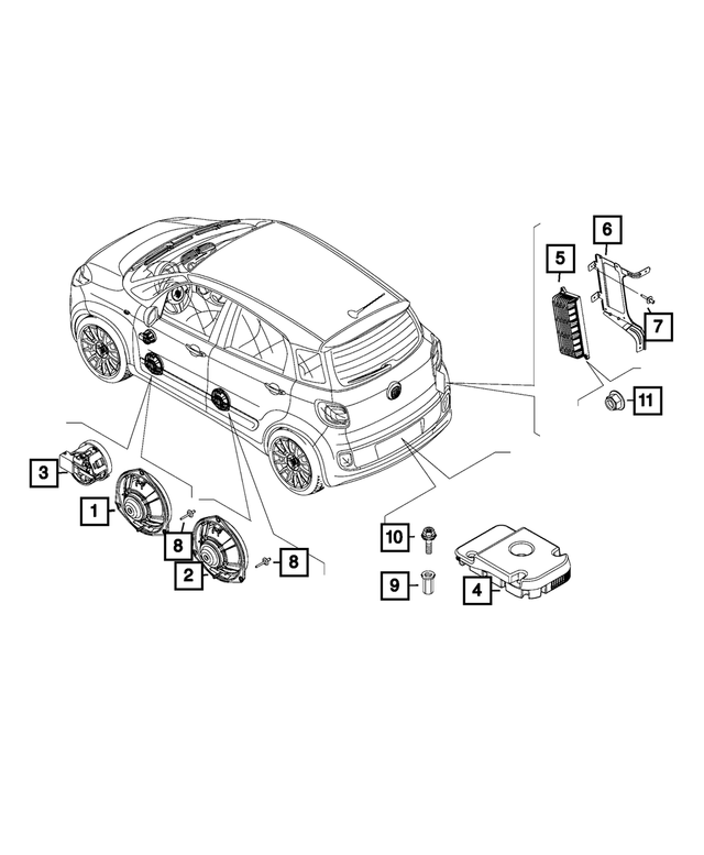68202285AA - Electrical: Screw for Mopar Image