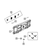 68061347AA - Body Sheet Metal Except Doors: Truck Bed Divider Grip Lock Kit for Mopar Image