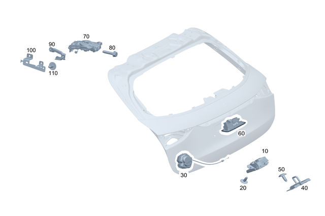 999067003 - : Gear Motor for Mercedes-Benz Image