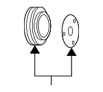 68000599AA - HVAC: Pulley for Mopar Image