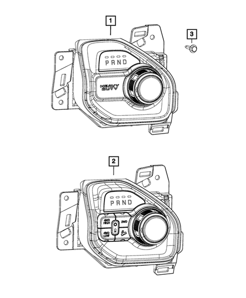 Gearshift Controls and Related Parts for 2019 Ram 3500 #3