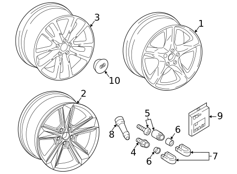Wheels for 2022 Audi SQ7 #3
