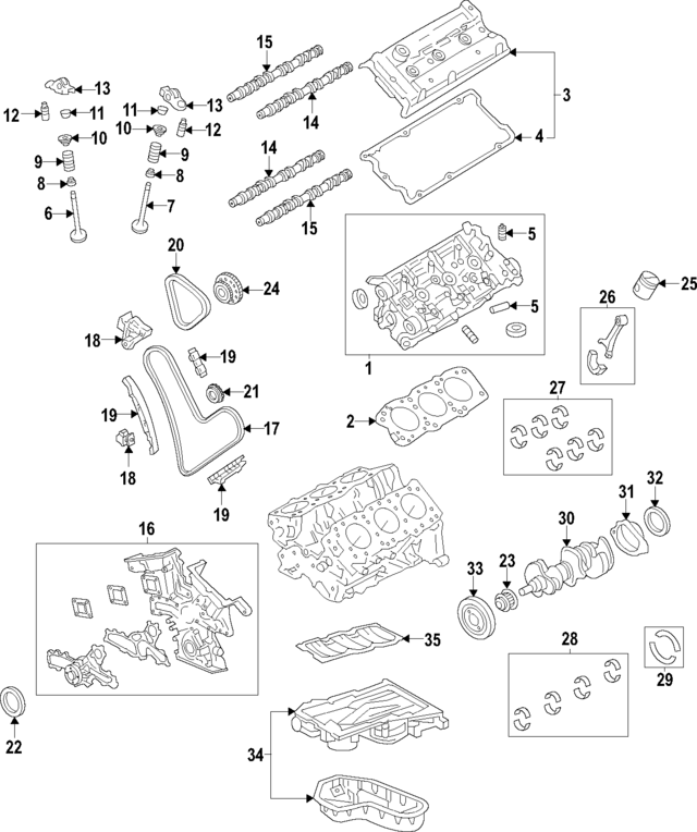 1350131140 - Engine: Camshaft for Toyota Image
