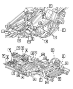 4860223 - Body Sheet Metal Except Doors: Body Plug for Mopar Image