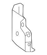 64721TM8A00ZZ - : 2010-2014 Honda Insight - Extension L Rear Wheel Arch for Honda: Insight Image