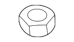 1326210007K - Suspension: Top Nut for Hyundai Image