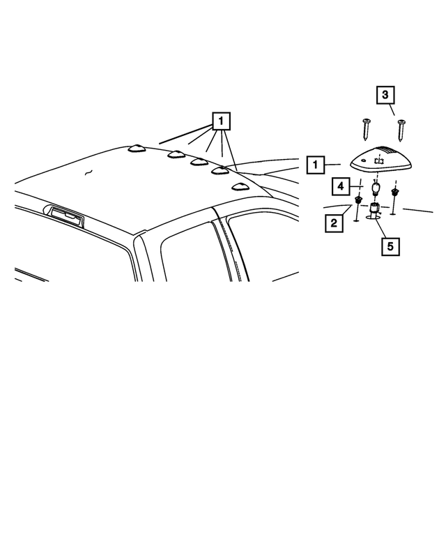 6036789AA - Electrical: Screw for Mopar Image