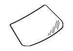 797005EE0A - Body: Back Glass for Nissan: Versa Image image