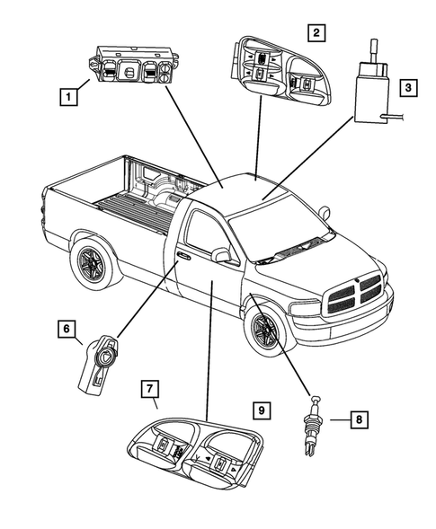 Switches for 2002 Dodge Ram 2500 #2