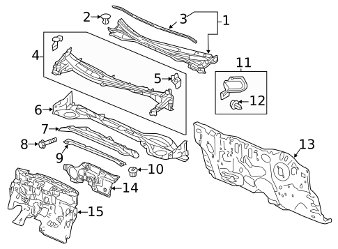 Cowl for 2017 Honda Fit #0