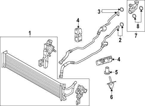 Oil Cooler for 2023 BMW 760i xDrive #0