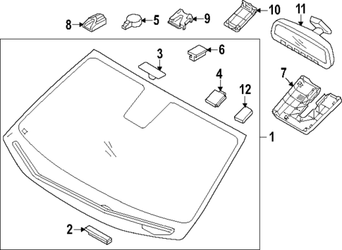 Lane Departure Warning for 2023 Genesis Electrified G80 #1