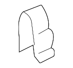 881452C000 - Body: Seat Frame Holder for Hyundai: Accent Image