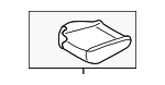 881001E130QFX - : Seat Cushion for Hyundai: Accent Image