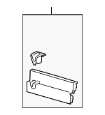 LK4Z61311A13AA - Body: Front Trim for Ford Image