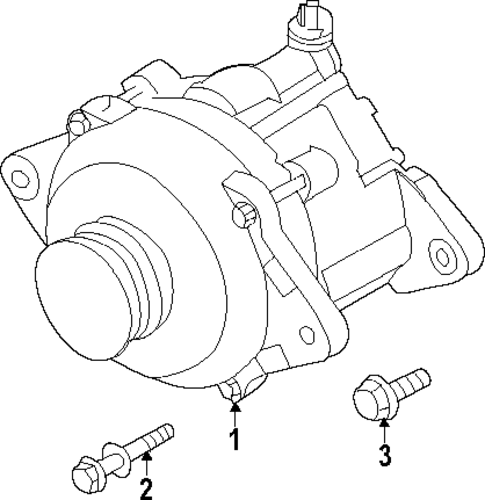 Alternator for 2022 Subaru WRX #1