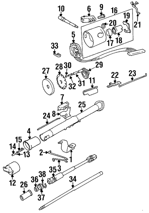 Ignition Lock for 1992 Jeep Cherokee #0