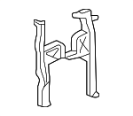 24285841 - : High Voltage Battery Cover Bracket for GM Image