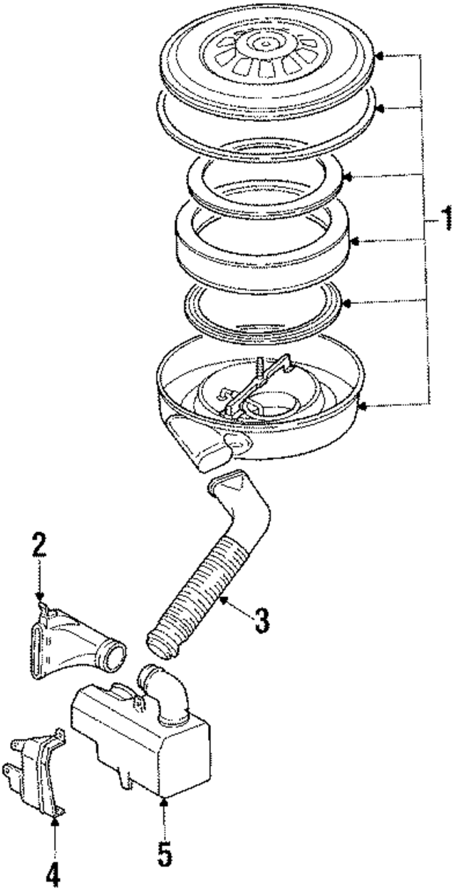 94118697 - Engine: Air Cleaner for GM Image