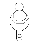 WHT005593 - Engine: Ball Stud for Audi: A4, A4 allroad, A4 Quattro, A5 Quattro, A5 Sportback, A6, A6 Quattro, A7 Sportback, Q5, Q5 PHEV, Q5 Sportback, S3, TTS Quattro Image