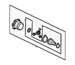 5C0498103B - : Inner Joint Assembly for Volkswagen: Beetle, Passat Image