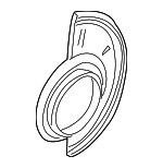 EFY133261 - Brakes: Splash Shield for Mazda: Tribute Image