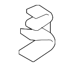 LR024832 - Cooling System: Hose Assembly Clip for Land Rover: Range Rover, Range Rover Sport Image