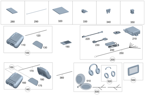 Electronics and Telematics for 1998 Mercedes-Benz E300 #0