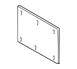 1533302 - HVAC: ACDelcoâ„¢ Filter for Buick: Century, Regal | Chevrolet: Corvette, Impala, Monte Carlo, Venture | Oldsmobile: Intrigue, Silhouette | Pontiac: Grand Prix, Montana, Trans Sport Image