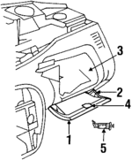 4678070 - Body: Strap for Chrysler: Prowler | Dodge: Viper Image