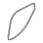 83120T4000 - : Weather-Strip On Body for Genesis: G90 Image
