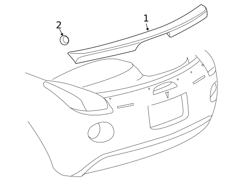 Spoiler for 2009 Pontiac Solstice #0