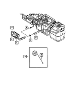52110305AB - Fuel: Fuel Filler Hose for Mopar Image