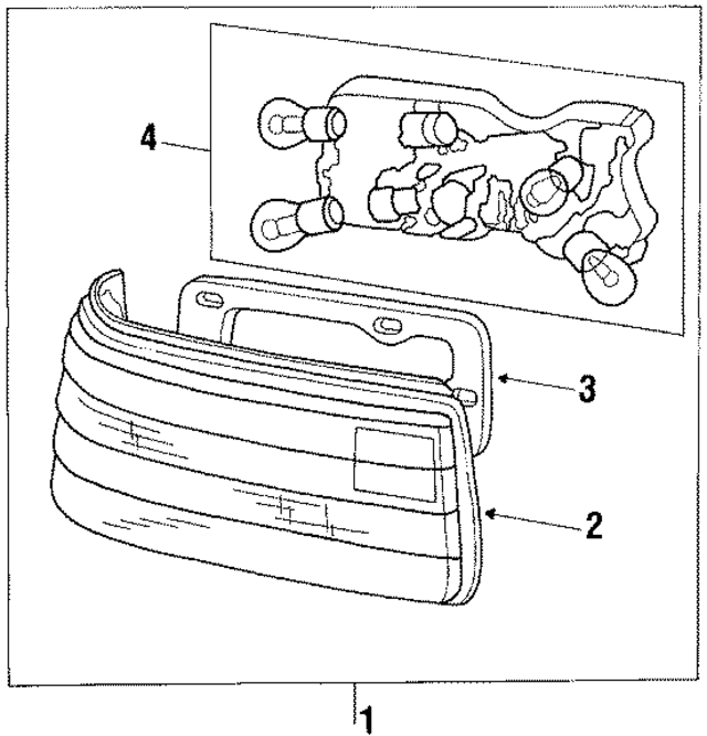 9240521090 - : Tail Lamp Assembly for Hyundai Image