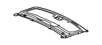 C2D34037 - : Rear Header for Jaguar: XJ, XJR, XJR575 Image