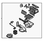 972004D100 - : 2007-2008 Hyundai Entourage - Blower Assembly for Hyundai: Entourage Image