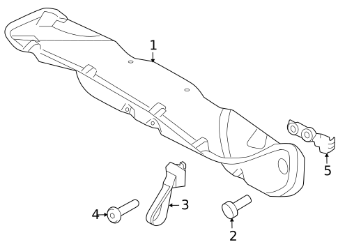 Interior Trim - Trunk for 2011 Mercury Milan #0
