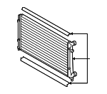 1K0198251CS - Cooling System: Radiator for Volkswagen: Beetle, Eos, GTI, Jetta, Rabbit Image