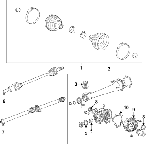 Axle Shafts & Joints for 2025 Buick Encore GX #0