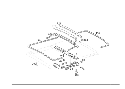 Sliding/Lifting Roof Transport Bridge for 2014 Mercedes-Benz G63 AMG #0