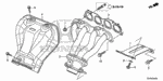 90451PE2000 - Engine: WASHER, SPECIAL (11X28) for Honda Image