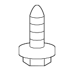 91503SZ5003 - Body: Splash Shield Clip for Acura Image